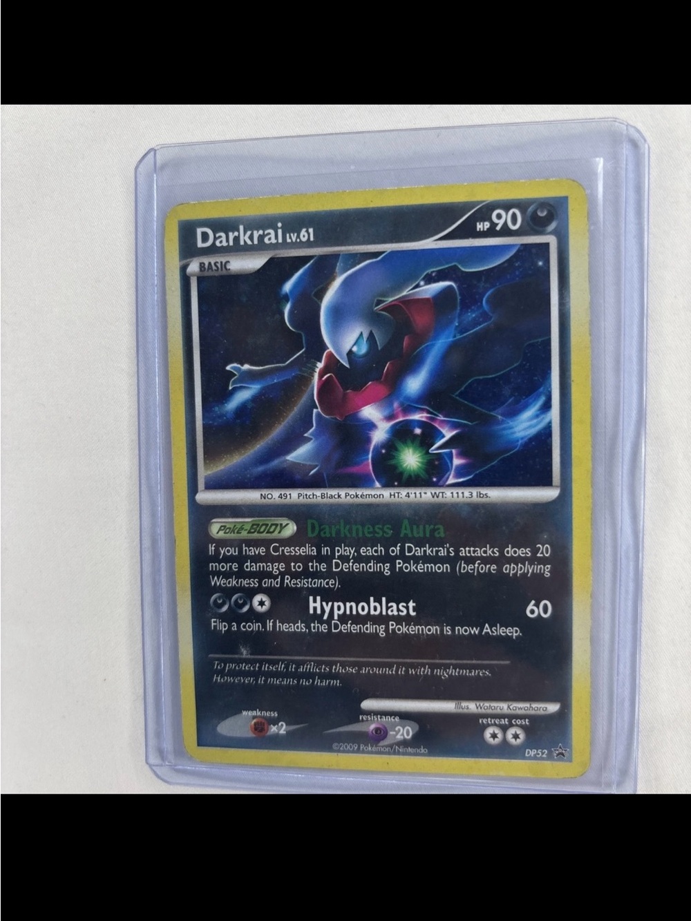 Darkrai DP52 Pokémon Card Holo Diamond